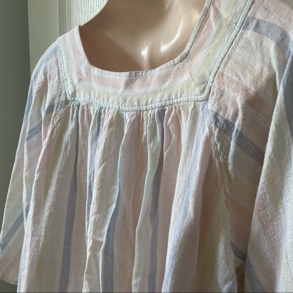 🌸3 for $30 GAP White Linen top women Summer Blouse - Picture 15 of 16